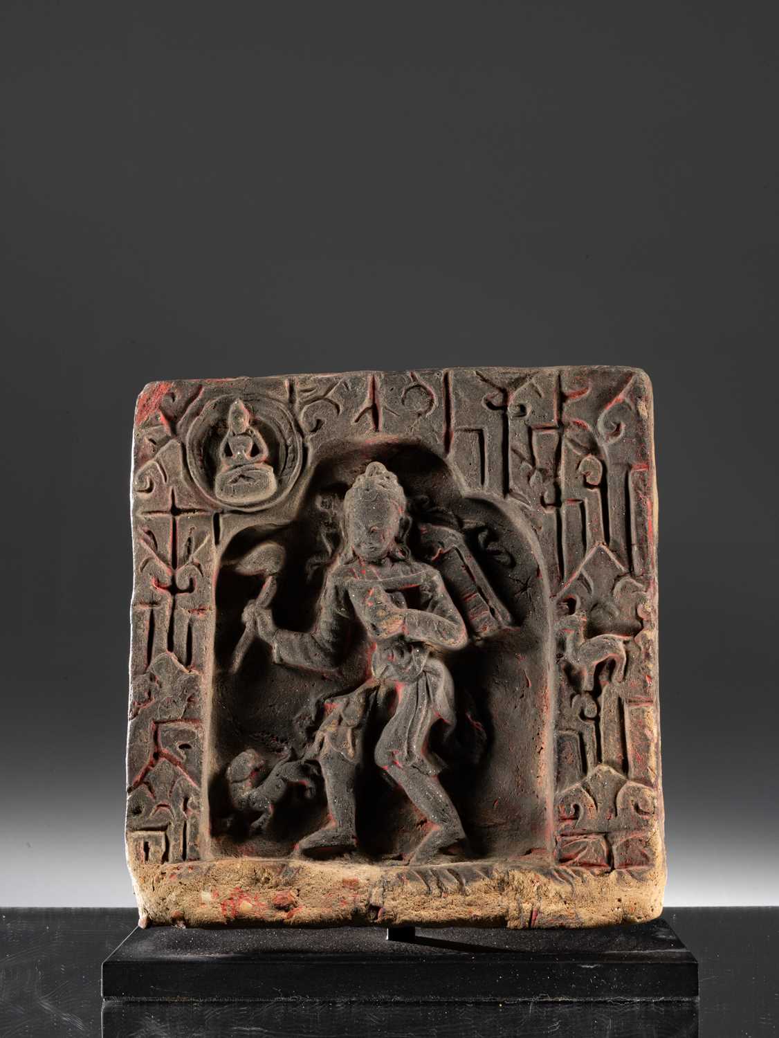 Lot 11 - RELIEF DEPICTING A DEITY