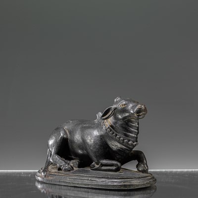 Lot 173 - 17TH CENTURY BLACK STONE NANDI