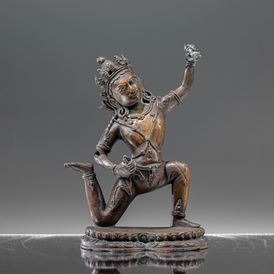 Lot 8 - EXTREMELY RARE DALI KINGDOM BRONZE TIBET 12TH CENTURY OR LATER