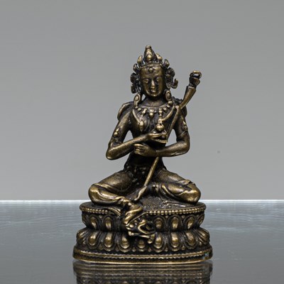 Lot 163 - BRONZE TARA TIBET 19TH CENTURY