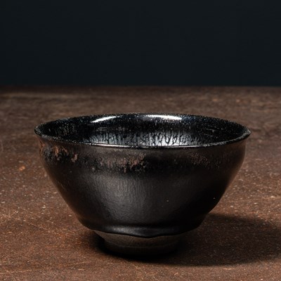 Lot 228 - A BLACK-GLAZED JIAN WARE TEA BOWL CHINA SONG DYNASTY (960-1279)