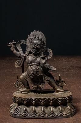 Lot 89 - VAJRAPANI TIBET 19TH CENTURY
