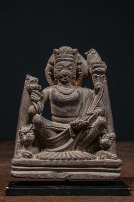 Lot 16 - GAJALAKSHMI STONE KAHMIR REGION 12TH CENTURY