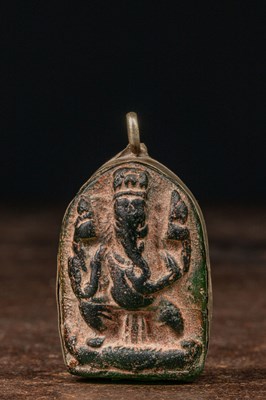 Lot 171 - GANESHA IN GAU NEPAL 1900