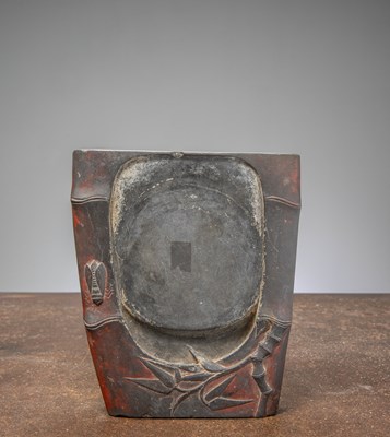 Lot 24 - (R) A CHINESE SCHOLARS DESK INK STONE