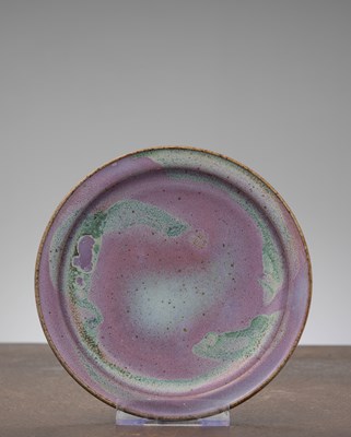 Lot 78 - A PURPLE-SPLASHED JUN-TYPE STONEWARE DISH, CHINA, SONG–YUAN DYNASTY