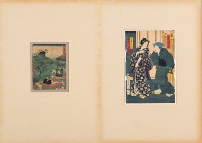 Lot 469 - (R) TWO JAPANESE WOODPRINTS