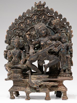 Lot 280 - SARASAVATI WITH BRAHMA