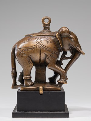 Lot 72 - TEMPLE ELEPHANT