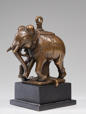 Lot 72 - TEMPLE ELEPHANT