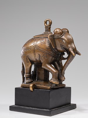 Lot 72 - TEMPLE ELEPHANT