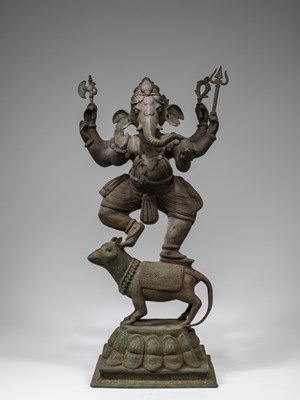 Lot 298 - DANCING GANESHA