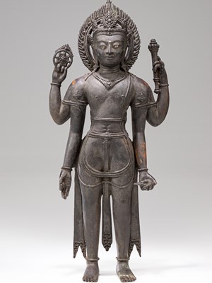 Lot 78 - STANDING VISHNU