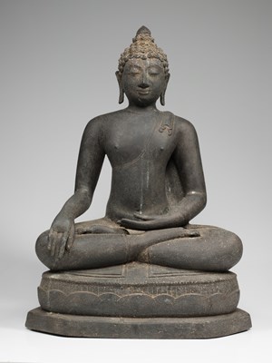 Lot 252 - SITTING BUDDHA