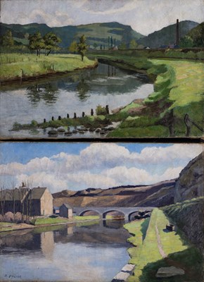 Lot 286 - 2 Gemälde von E. Falise