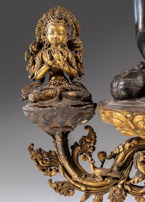Lot 23 - EXTREMLY RARE BUDDHA WITH CONSORTS