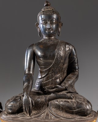 Lot 23 - EXTREMLY RARE BUDDHA WITH CONSORTS