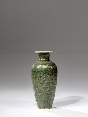 Lot 235 - (R) SMALL CELADON VASE