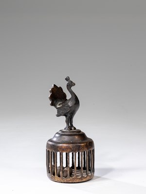 Lot 363 - (R) BRONZE RATTLE