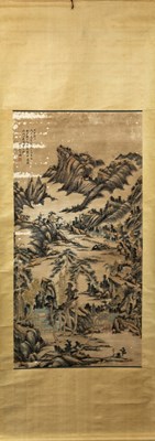 Lot 237 - (R) PAINTING IN THE STYLE OF WANG JIAN (1598-1677)