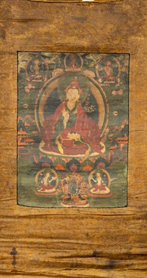 Lot 216 - (R) THANGKA DEPICTING PADMASAMBHAVA