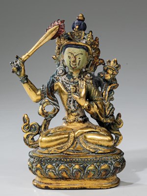 Lot 136 - (R) BODHISATTVA MANJUSHRI