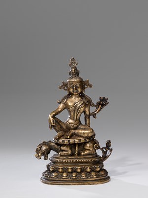 Lot 200 - BRONZE GUANYIN CHINA 20TH CENTURY