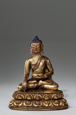 Lot 287 - GILT BUDDHA