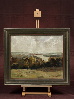 Lot 236 - Gerahmte Landschaftsmalerei