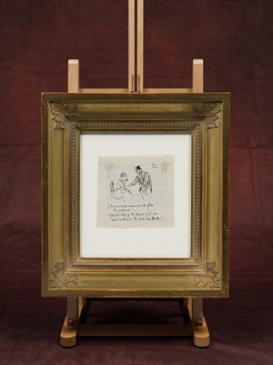 Lot 77 - Umkreis des Honore Daumier (zugeschr.)