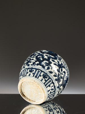 Lot 247 - BLUE AND WHITE JAR